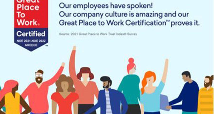 Great Place to work certification